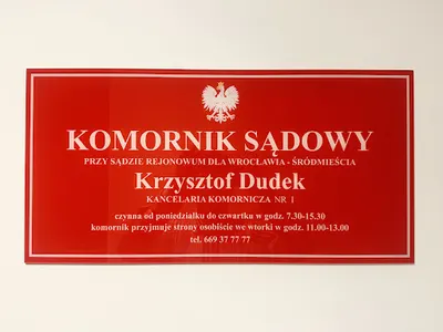 Komornik Wrocław Śródmieście Krzysztof Dudek